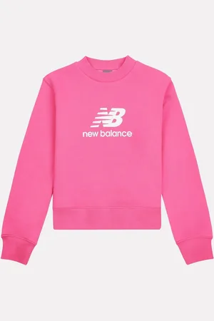 New Balance Girls Stacked Logo Sweatshirt3