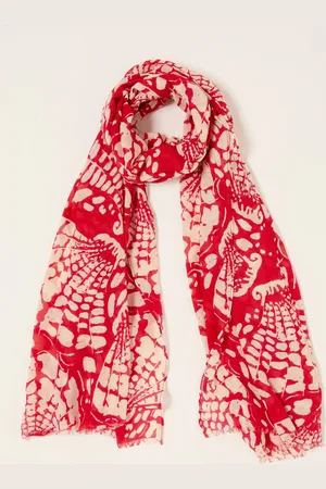 Fat Face FatFace Shell Print Lightweight ScarfJeden