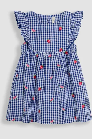 JoJo Maman Bébé Embroidered Pretty Summer Dress110116 cm