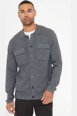 Threadbare Long Sleeve Knitted ShirtS