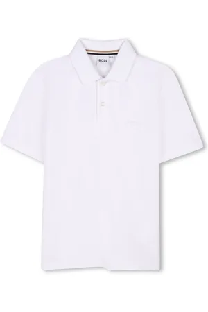 HUGO BOSS Short Sleeve Pique Polo Shirt With Chest Logo128134 cm
