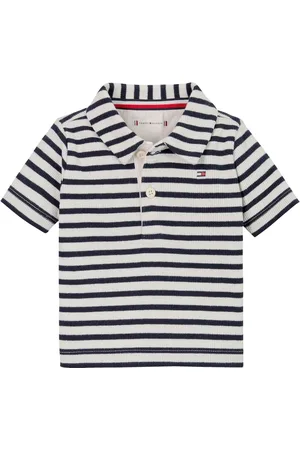 Tommy Hilfiger Rib Stripe Short Sleeve Polo Shirt8086 cm