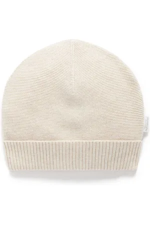Purebaby 100% Cotton Textured BeanieS-M