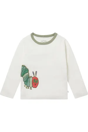 Mori Cream Very Hungry Caterpillar Long Sleeve T-Shirt6874 cm
