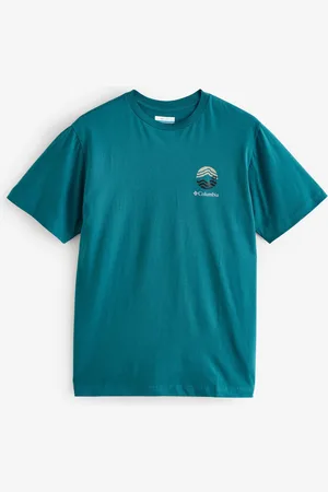 Columbia Green Kettle River Outdoor 100% Organic Cotton T-ShirtXL
