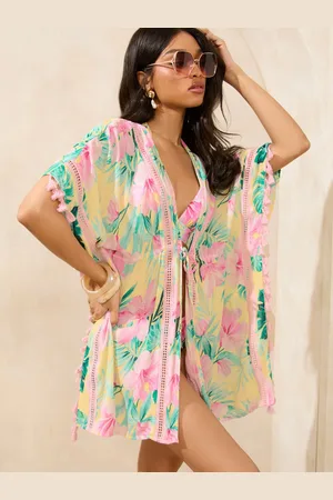Lipsy London Lace Insert Mini KimonoXL