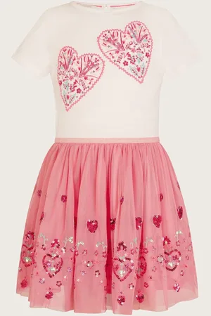 Monsoon Heart Embroidered Disco Dress3