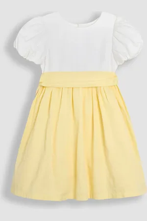 JoJo Maman Bébé Smocked Satin Party Dress8692 cm