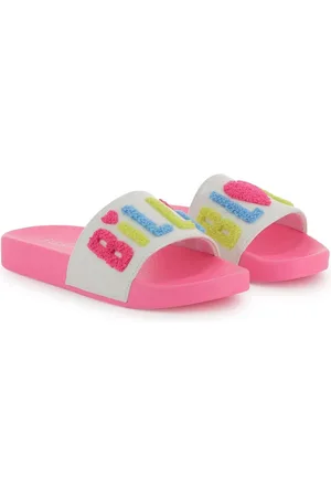 Billieblush Pink Iridescent Logo Slidersuk8eu255