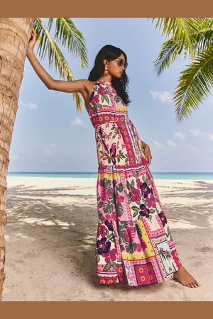 Lipsy London Printed Halter Neck Maxi Dress38
