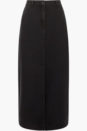 French Connection 100% Cotton Denver Midaxi Skirt44
