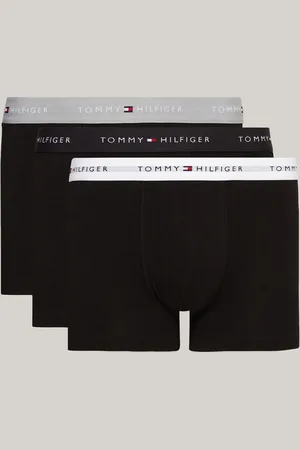 Tommy Hilfiger Signature Essential Logo Waistband Trunks 3 PackL