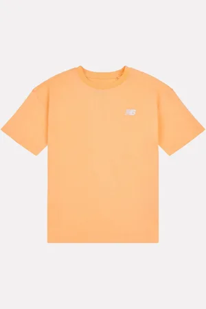 New Balance Small Girls Logo 100% Cotton T-Shirt7