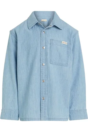Calvin Klein Relaxed Chambray Shirt140146 cm