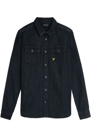 Lyle & Scott Boys Mid Wash 100% Cotton Denim Shirt9
