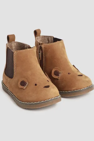 JoJo Maman Bébé Bear Leather BootsEU 28 (UK 10)