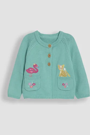 JoJo Maman Bébé Character 100% Cotton Cardigan1.5