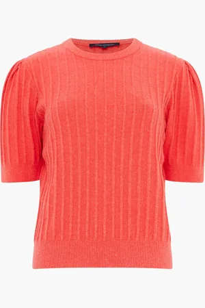 French Connection Sweter Lola z krótkim rękawem L