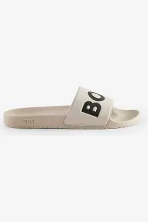 HUGO BOSS Klapki z logo uk11eu45