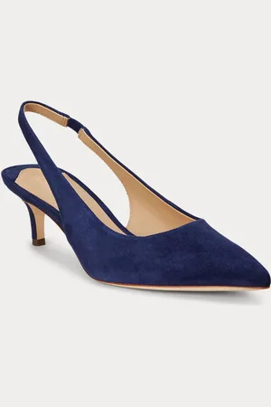 Ralph Lauren Lolah II Suede Slingback Heeled Pump ShoesEU 38.5 (UK 5)