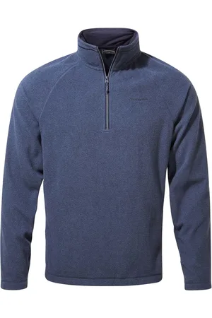 Craghoppers Niebieski polar Corey z zamkiem 1/4XL