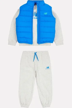 New Balance Baby Boys Sweatshirt Joggers And Gilet Set24 miesięcy