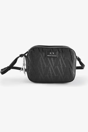 Armani Exchange Logo Messenger Black BagJeden