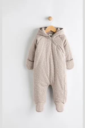 Next Jersey Wrap Baby Hooded Pramsuit12-18 miesięcy