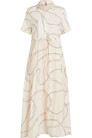 Tommy Hilfiger Voile Short Sleeve Shirt Dress40