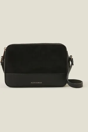 Accessorize Suedette Classic Cross-Body BagJeden