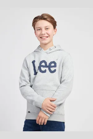 Lee Boys Wobbly Graphic Print Hoodie140146 cm