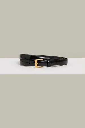 Reiss Holly Thin Leather BeltXL