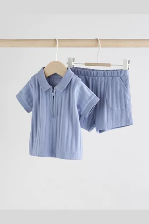 Next Polo Top and Shorts Baby Set3