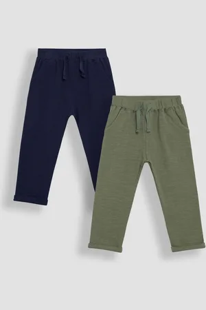 JoJo Maman Bébé 2-Pack Relaxed Fit Turn Up Joggers2