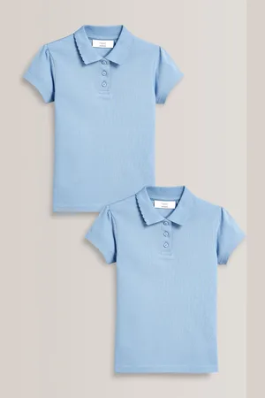 Next 100% Cotton Short Sleeve Polo Shirts 2 Pack (3-16yrs)14 lat (164 cm)