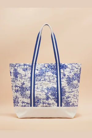 Joules Promenade Canvas Beach BagJeden
