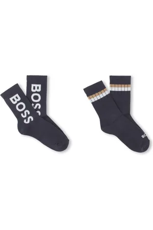 HUGO BOSS Logo Socks 2 Packuk95eu275