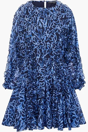 French Connection Anna Emina Chiffon DressM