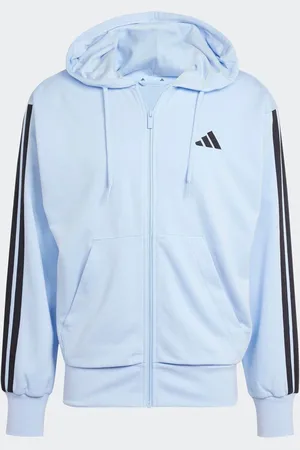 adidas Essentials 3-Stripes French Terry Full-Zip HoodieS Reg