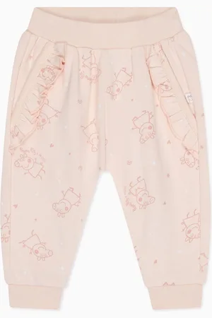 Mori Cream Peppa Pig Organic Cotton and Bamboo Super Soft Joggers1.5