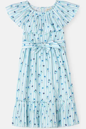 Angel & Rocket Flori Pleated Collar 100% Cotton Dress4 lat (104 cm)