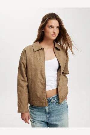 Cotton On River Faux Suede JacketLarge-X-Large