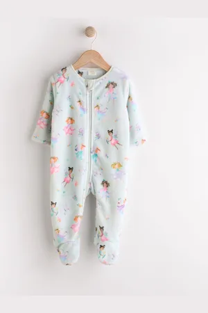 Next Baby Zip Fleece SleepsuitPierwszy rozmiar (50 cm)