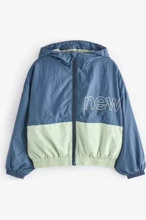 New Balance Girls Athletics Woven Mesh Windbreaker8