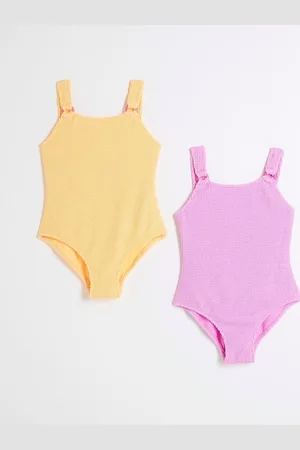 River Island Girls Swimsuits 2 Pack134140 cm