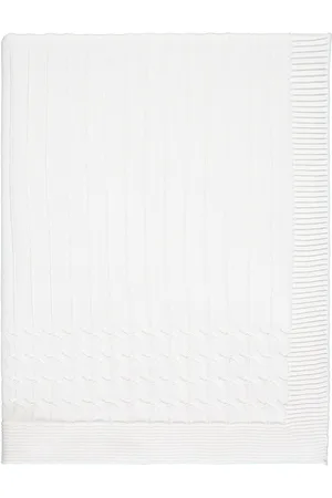 Emile et Rose Cable Knit Baby 100% Cotton BlanketJeden