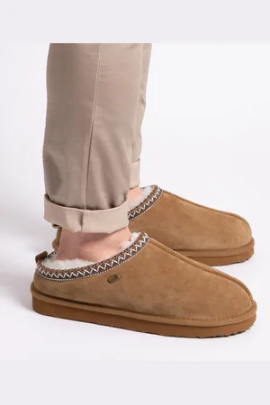 Just Sheepskin Mens Miles Swept Back Mule SlippersEU 41 (UK 8)