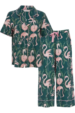 Cyberjammies Flamingo Print Pyjama Set54
