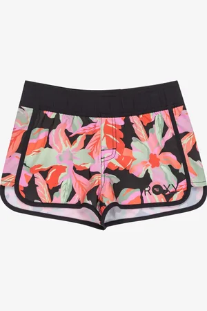Roxy Tropical Print Good Waves Only Shorts140146 cm