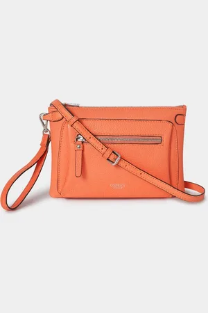 Osprey Pink The Ruby Leather Cross-Body Clutch BagJeden
